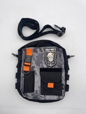 Call Of Duty Black Ops IIII Tactical Sling Messenger Black Carry On Bag